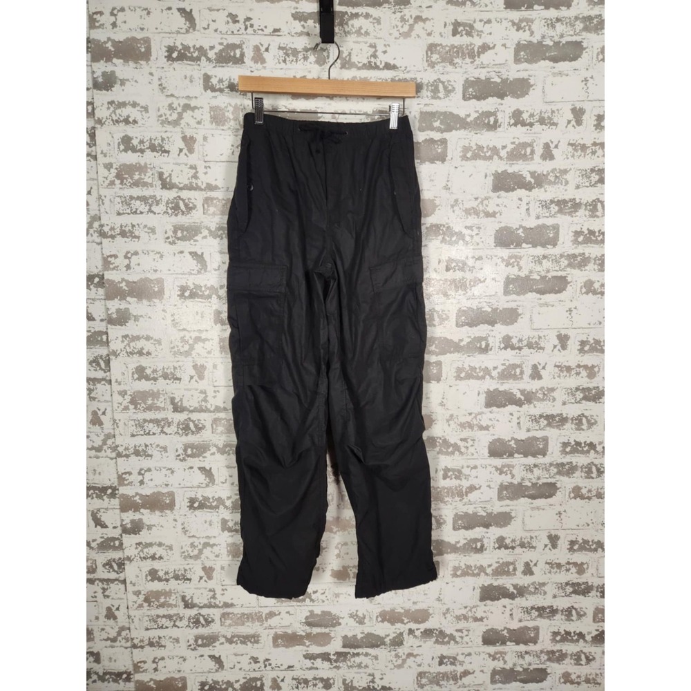 Aritzia TNA Cargo Pants‎ Size XS Black Nylon Utility Activewear Pockets